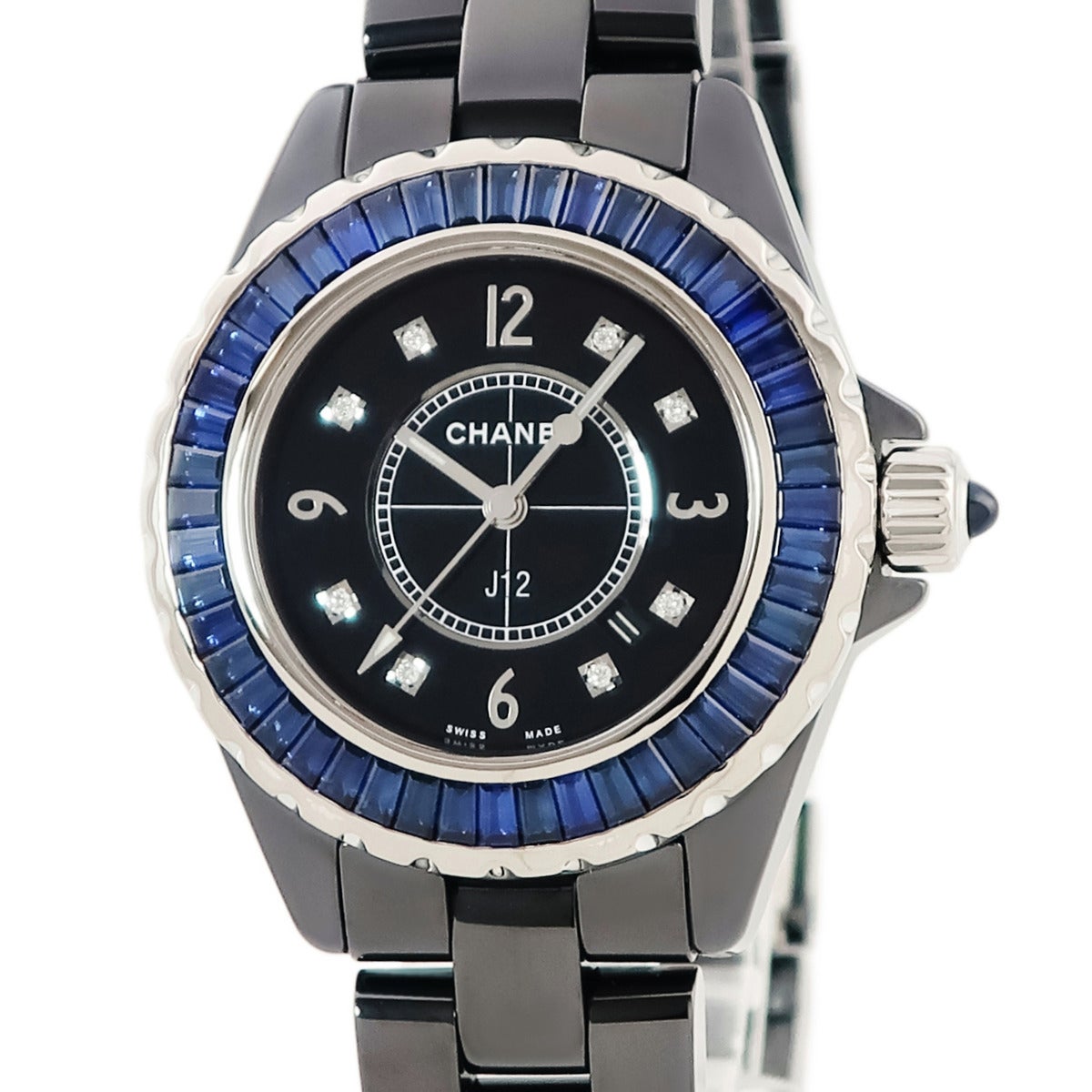 シャネル CHANEL H6477 J12 白セラミック 20周年記念限定モデル クォーツ レディース 良品 _946944 CHANEL（シャネル） CHANEL H6477 J12 白セラミック 20周年記念限定