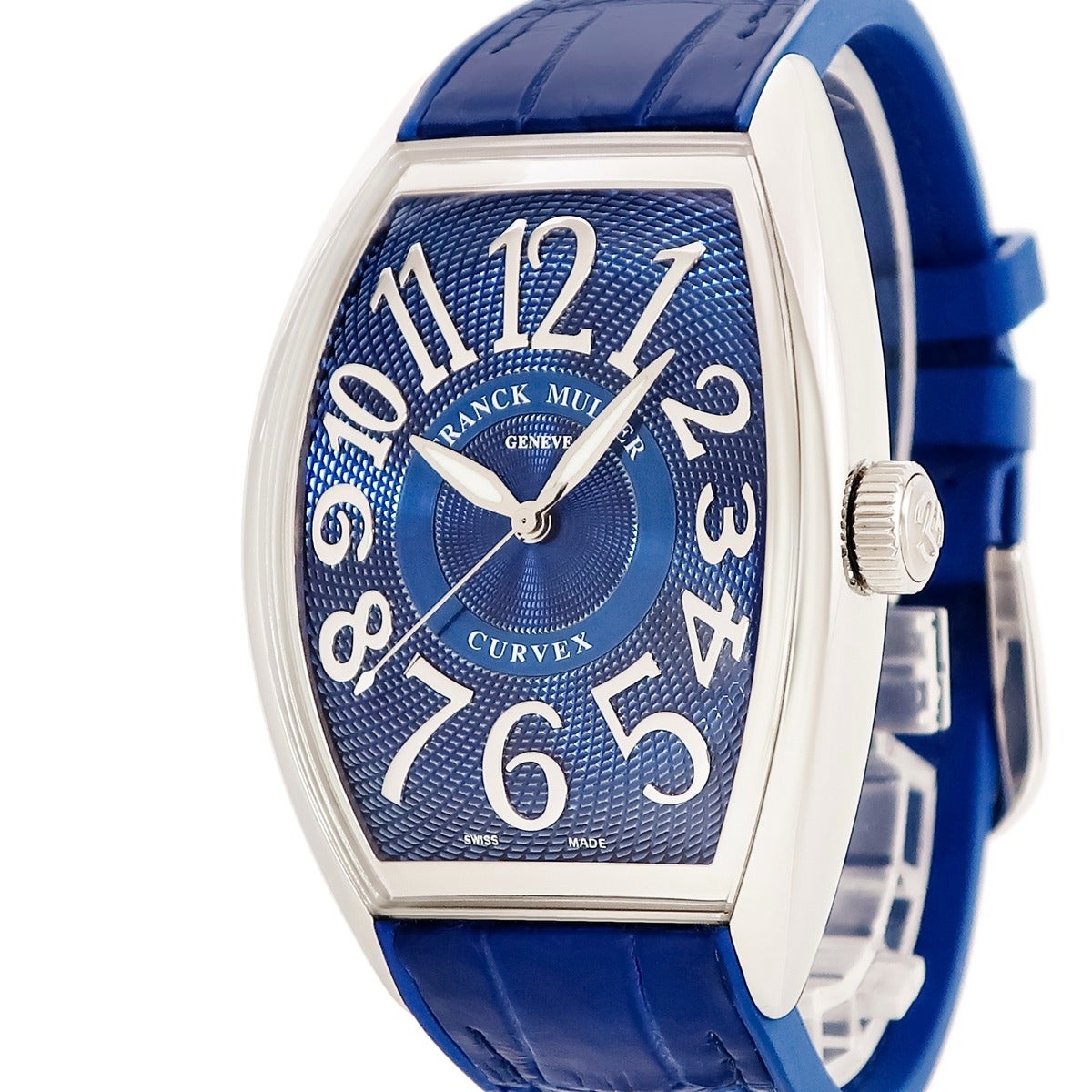 フランクミュラー FRANCK MULLER ロングアイランド 902QZ K18WG無垢