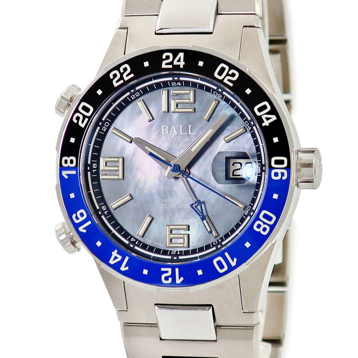 BALL 自動巻き時計 BALL WATCH - エンジニアハイドロ 1016A-SJ-BK 
