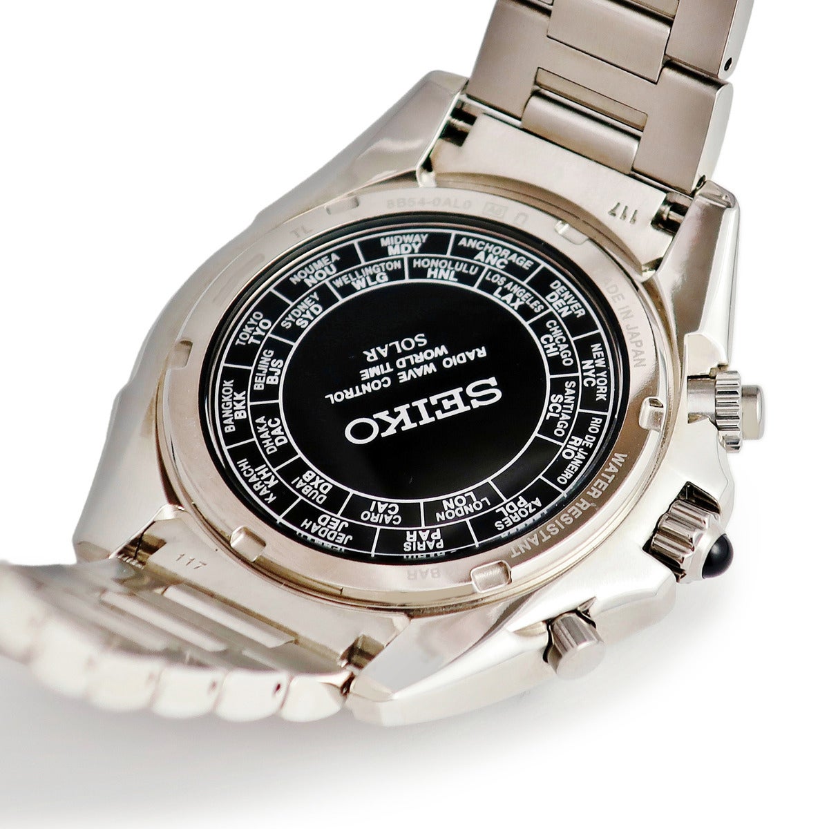 セイコー SEIKO ブライツ ソーラー電波 ワールドタイム SAGA117 8B54