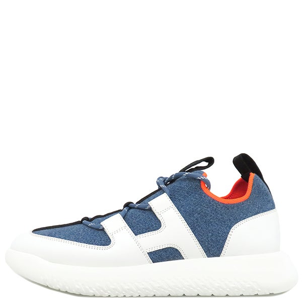 エルメス HERMES スニーカー エキスパート EXPERT ファブリック レザー