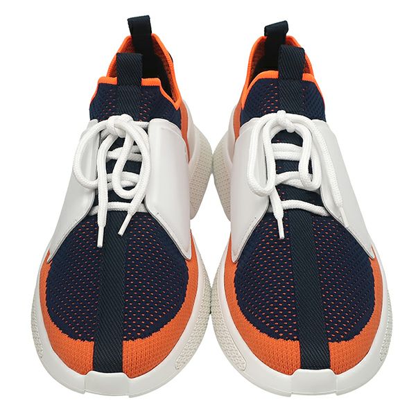 エルメス HERMES スニーカー エキスパート EXPERT ファブリック レザー