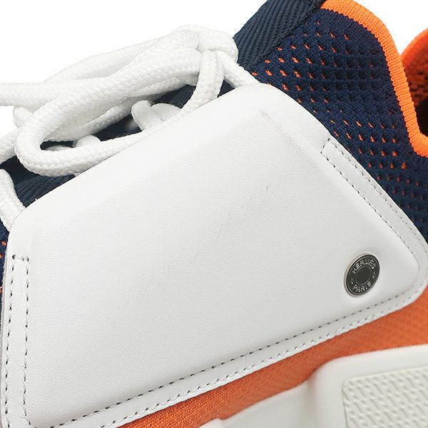 エルメス HERMES スニーカー エキスパート EXPERT ファブリック レザー