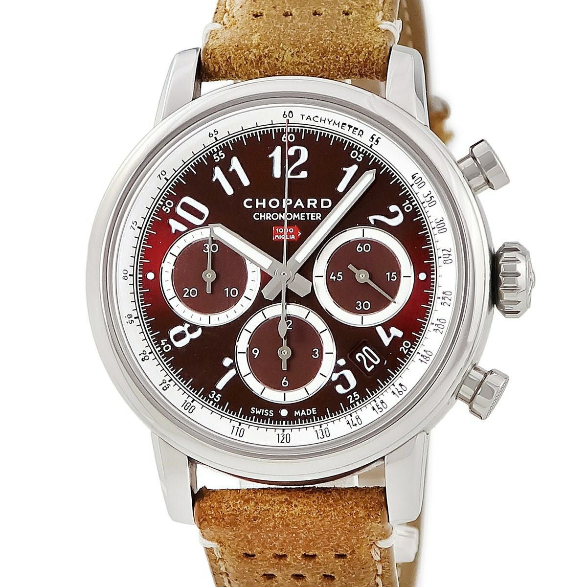 アンティークローズバスケット ショパール CHOPARD ミッレ ミリア クラシック クロノグラフ 168619