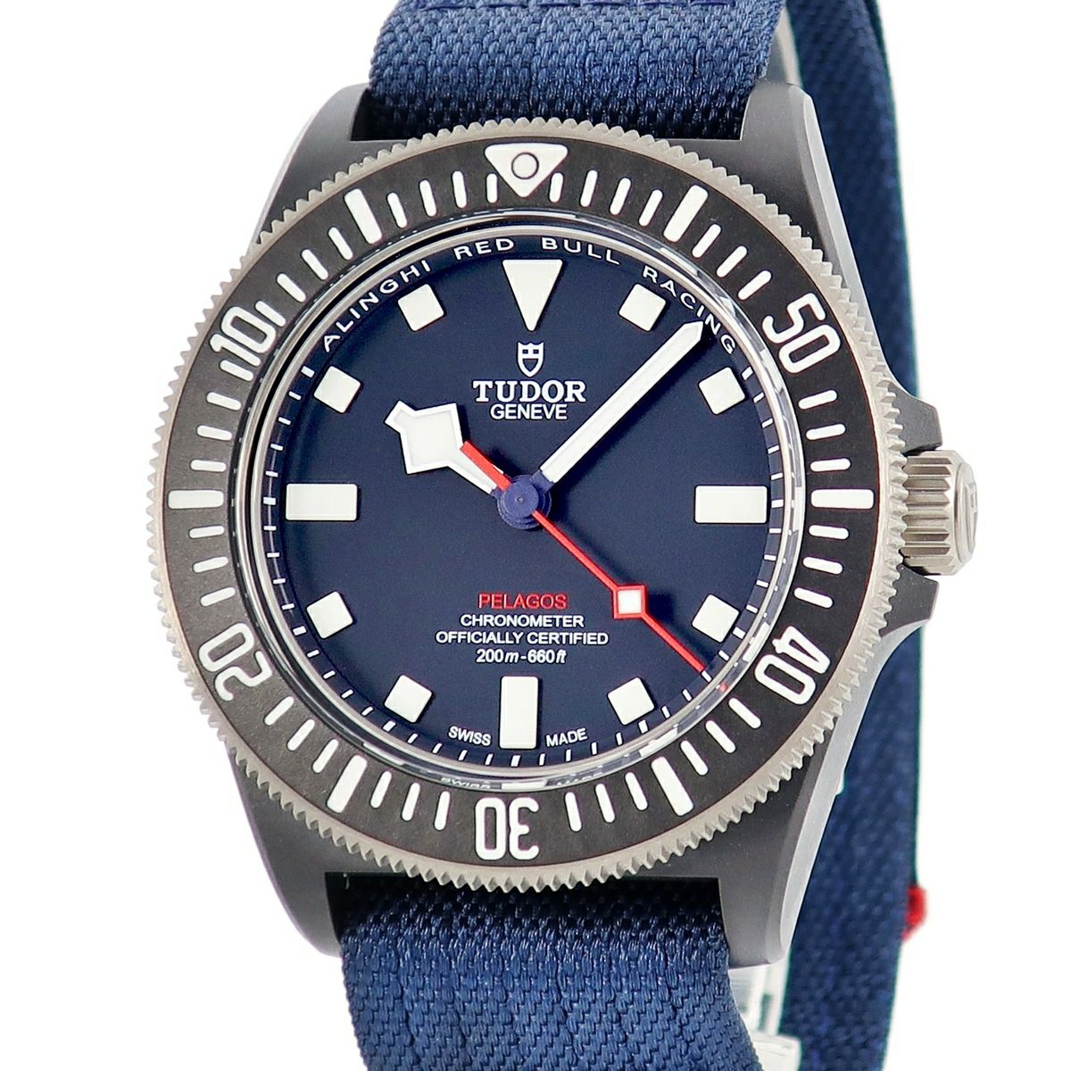 DRD4 TUDOR LOG 10.25中古カケ2箇所あり！ TUDOR Pelagos FXD GMT M2542G247NU-0002