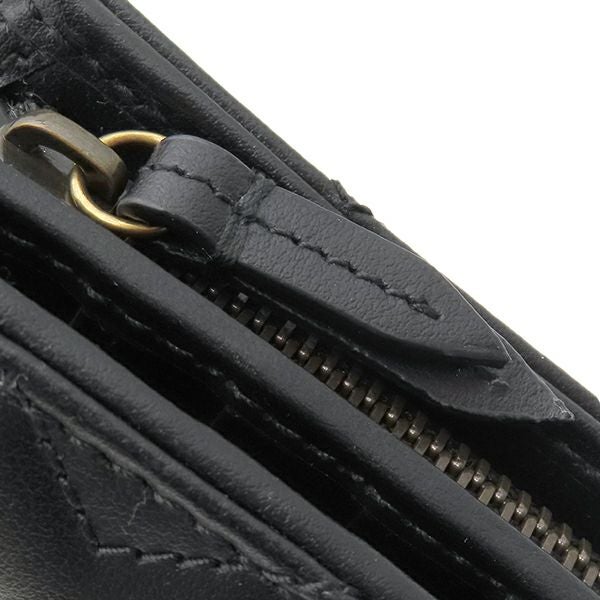 グッチ GUCCI 二つ折り財布 ダブルG カードケースウォレット レザー