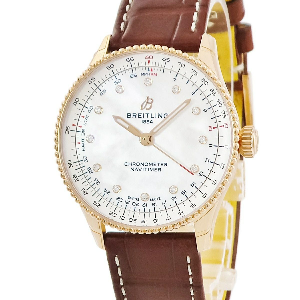 ブライトリング BREITLING ナビタイマー ファイターズ L13330 Pt950