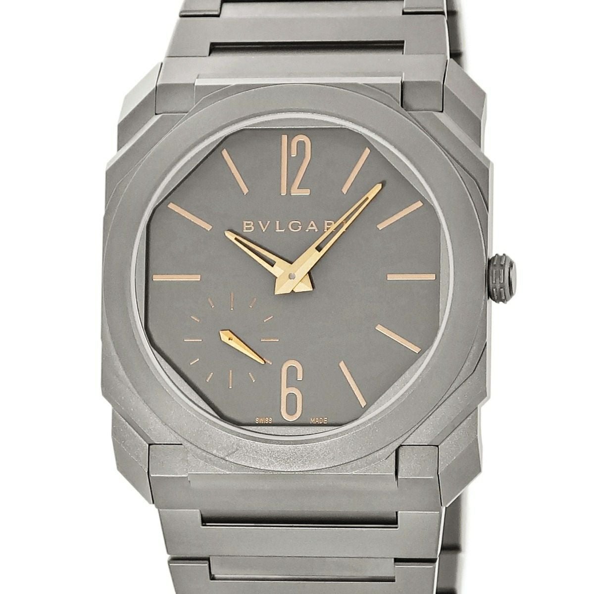 ブルガリ BVLGARI オクト フィニッシモ 103137 BGO40TXT OH済 グレー