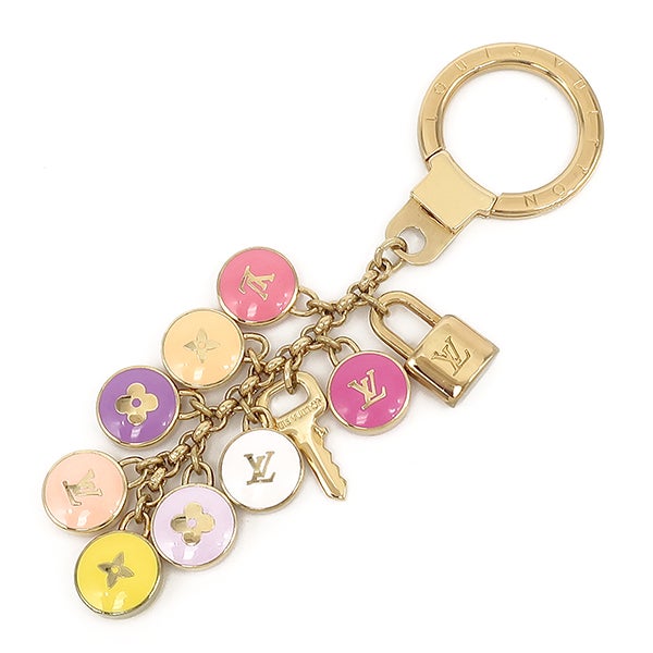 ルイヴィトン LOUIS VUITTON キーホルダー アノクレ キーリング GP