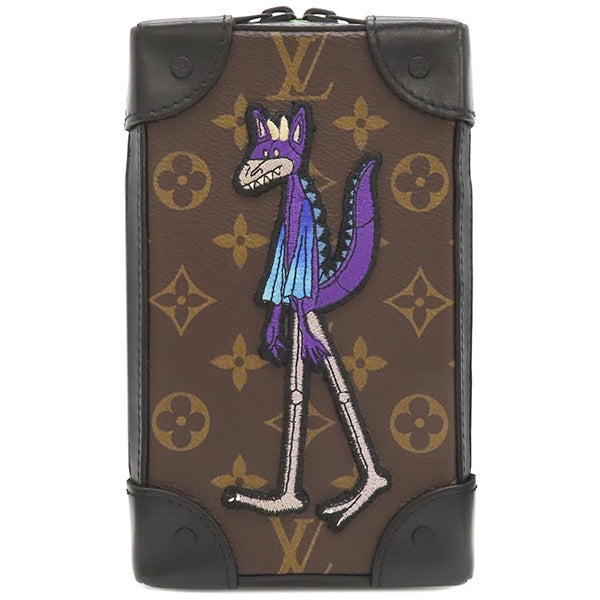 ルイヴィトン LOUIS VUITTON ボディバッグ キャッチ バムバッグ タイガ