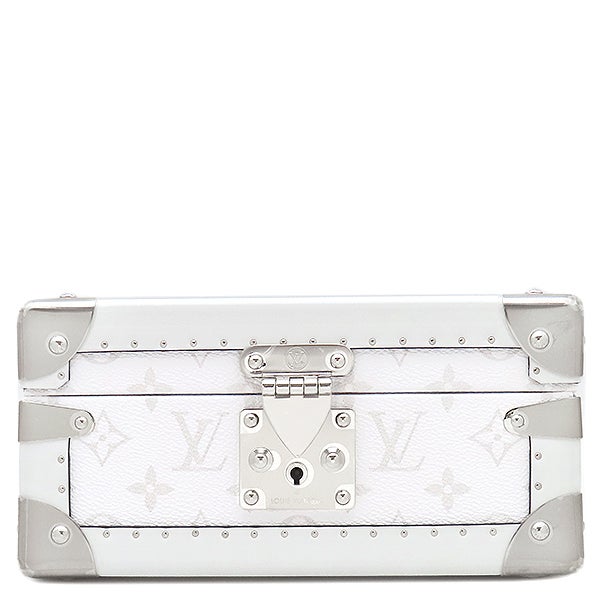 ルイヴィトン LOUIS VUITTON 2WAYバッグ ウィークエンド トートＮM タイガ モノグラムキャンバス オプティック ホワイト シルバー金具 M30919 RFID 【箱】【中古】 ルイヴィトン LOUIS VUITTON 2WAYバッグ ウィークエンド トートNM