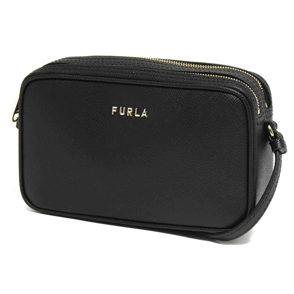 フルラ　ショルダーバッグ　リリー/フルラ　バッグ　ポシェット　カメラバッグ FURLA フルラ LILLI リリー ショルダーバッグ カメラバッグ 黒