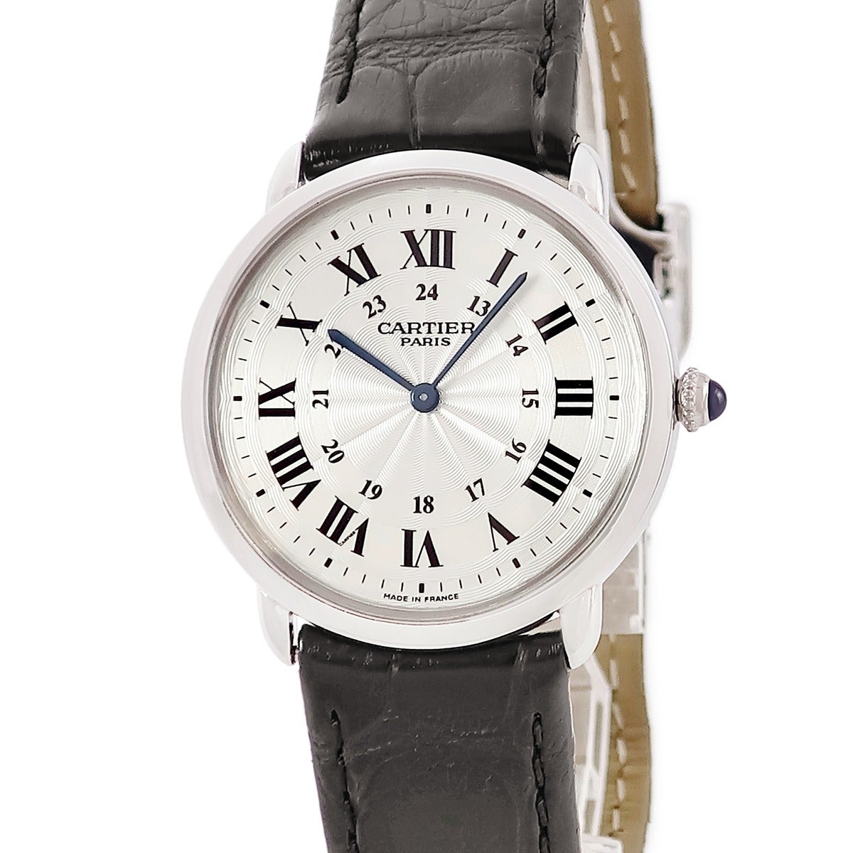 エルメス HERMES Hウォッチ PM HH1.210a H型 ホワイト アラビア