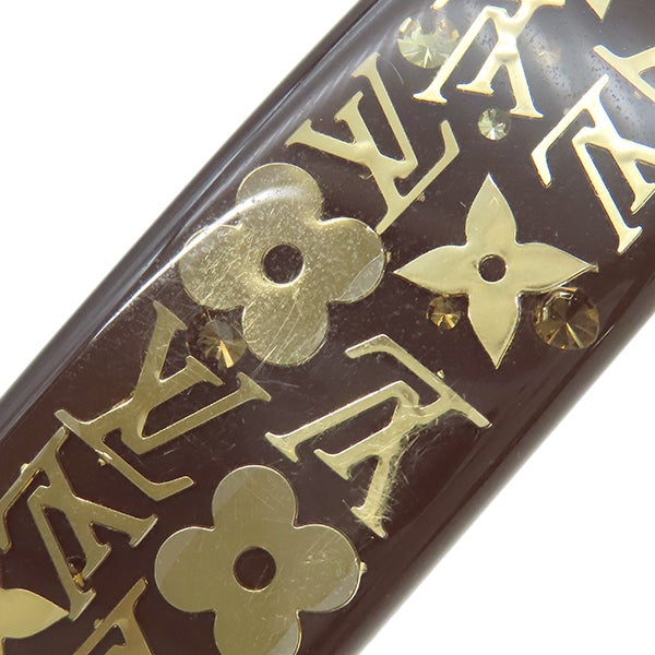 ルイヴィトン LOUIS VUITTON バレッタ アンクルージョン 合成樹脂