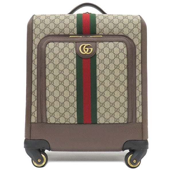 グッチ GUCCI クラッチバッグ ロゴプリント キャンバス レザー