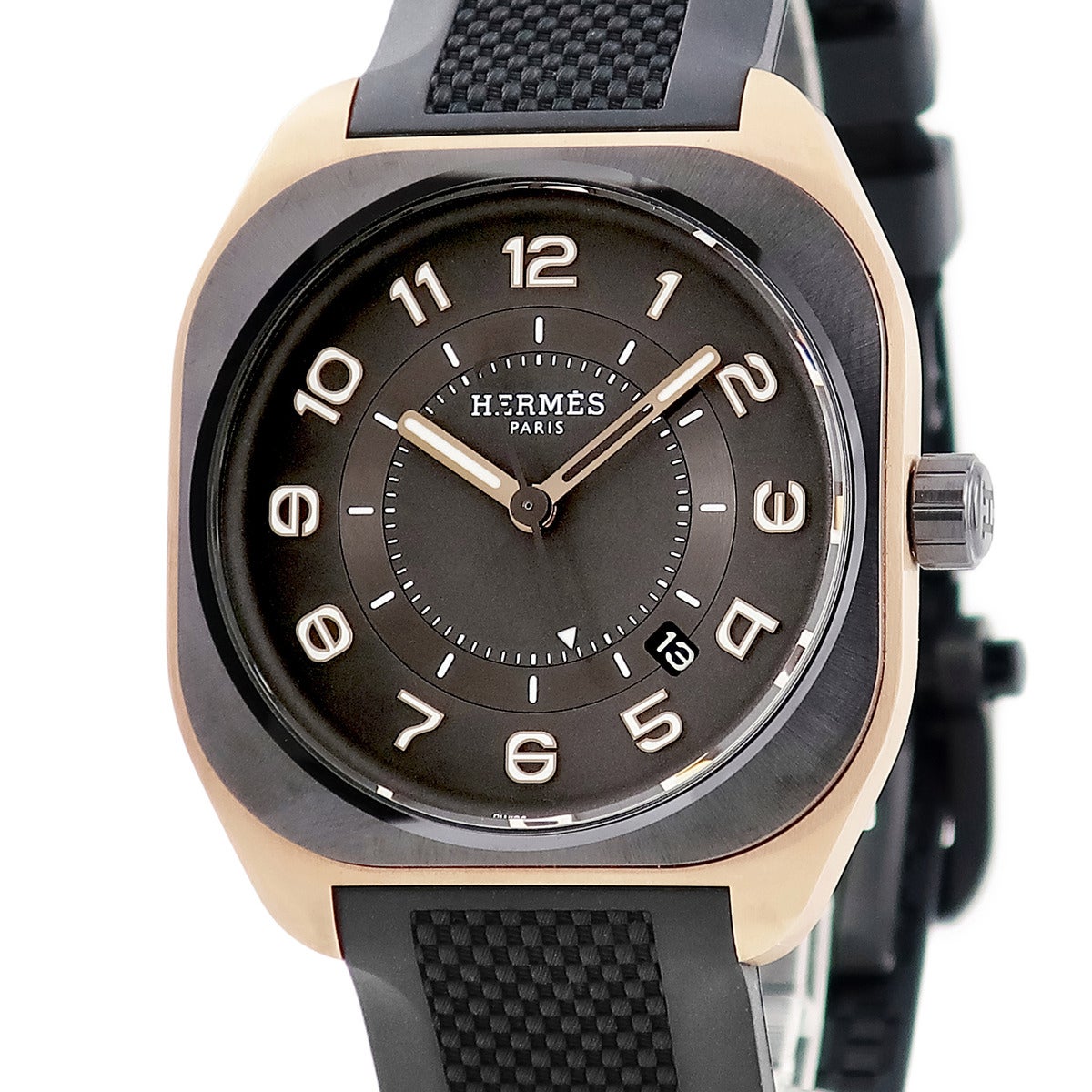 エルメス HERMES 2WAYバッグ メドール トゴ ヴォースイフト ゴールド シルバー金具 茶 ハンドバッグ ショルダー 2025年製 K 【箱】【中古】 HERMES - エルメス HERMES 2WAYバッグ メドール トゴ ヴォースイフト