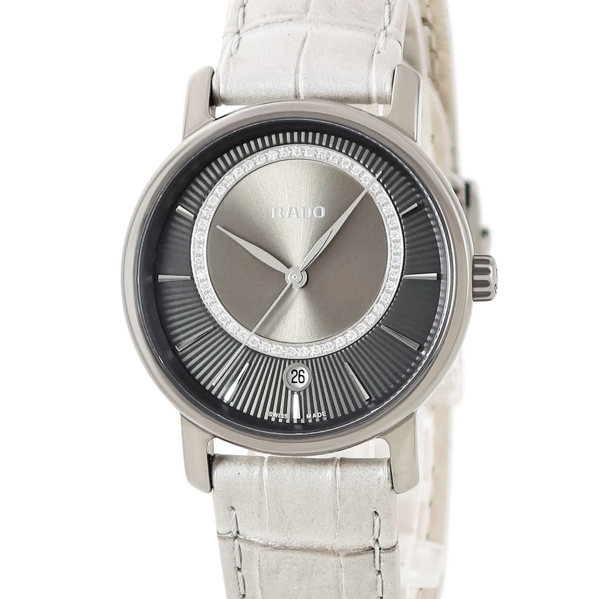 ラドー RADO ダイヤマスター ダイヤモンズ R14064955 未使用 黒 シェル