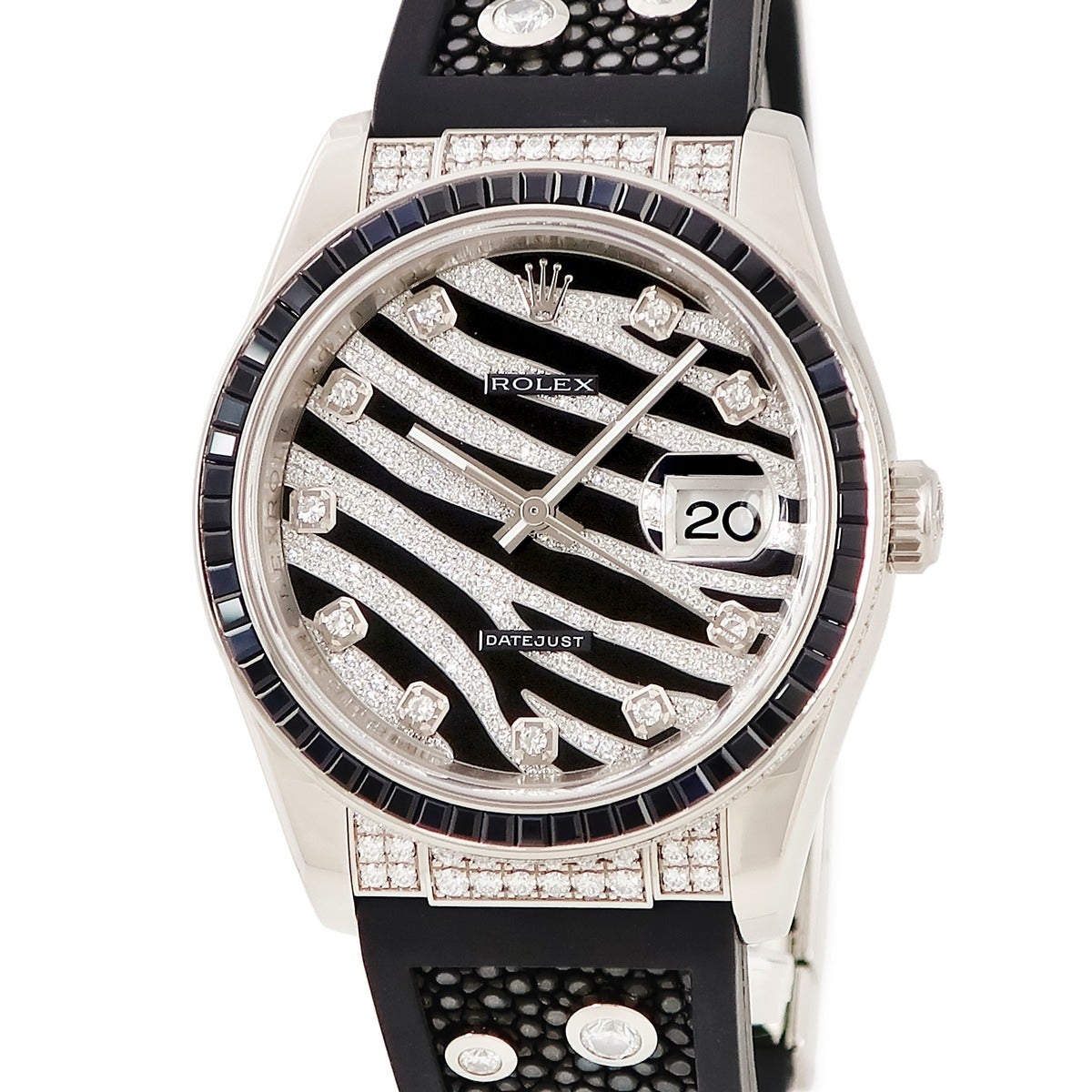 ロレックス ROLEX デイトジャスト 36 ロイヤルブラック 116199SANR M番