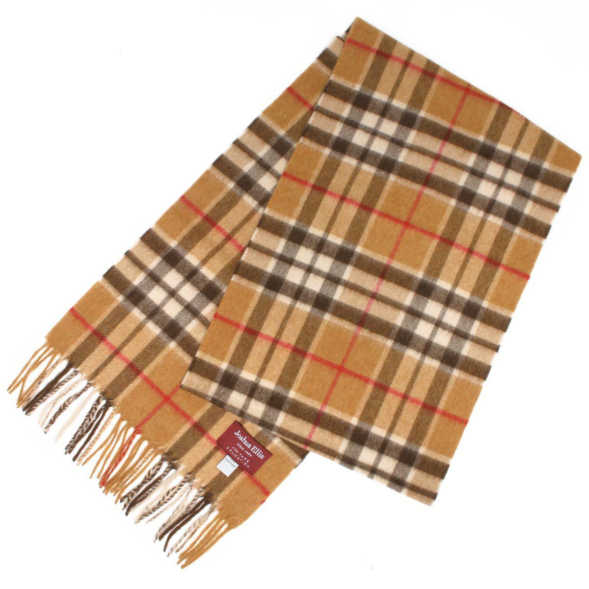 ジョンストンズ ストール/マフラー メンズ レディース WA57 ダーク