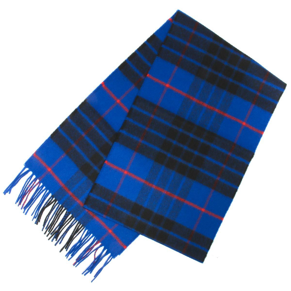 廃盤カラー☆HAUNT別注 Johnstons ジョンストンズ ストール 未使用 廃盤希少 HAUNT別注 ジョンストンズ ブロックチェック カシミア