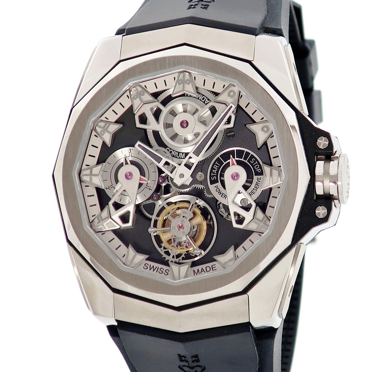 コルム CORUM ゴールデンブリッジ レディ 113.353.69/0081 0019G K18WG
