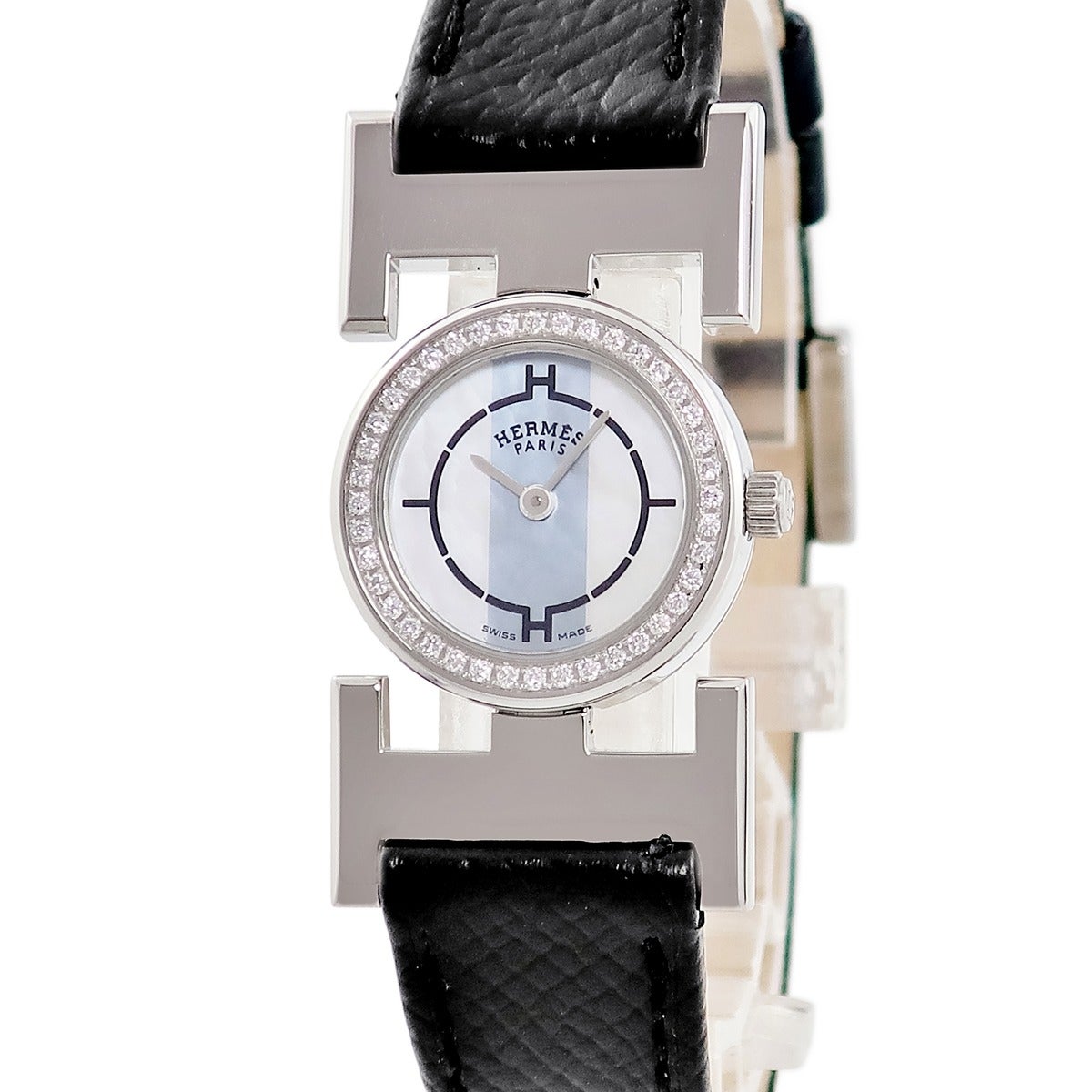 ショパール CHOPARD 13/6862 K18WG無垢 純正ダイヤ シェル ローマン