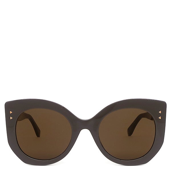 フェンディ FENDI サングラス ピーカブー  52□23 プラスチック ブラウン ゴールド金具 キャットアイ  FF0265/S 【ケース】【中古】 フェンディ FENDI サングラス ピーカブー 52□23 プラスチック