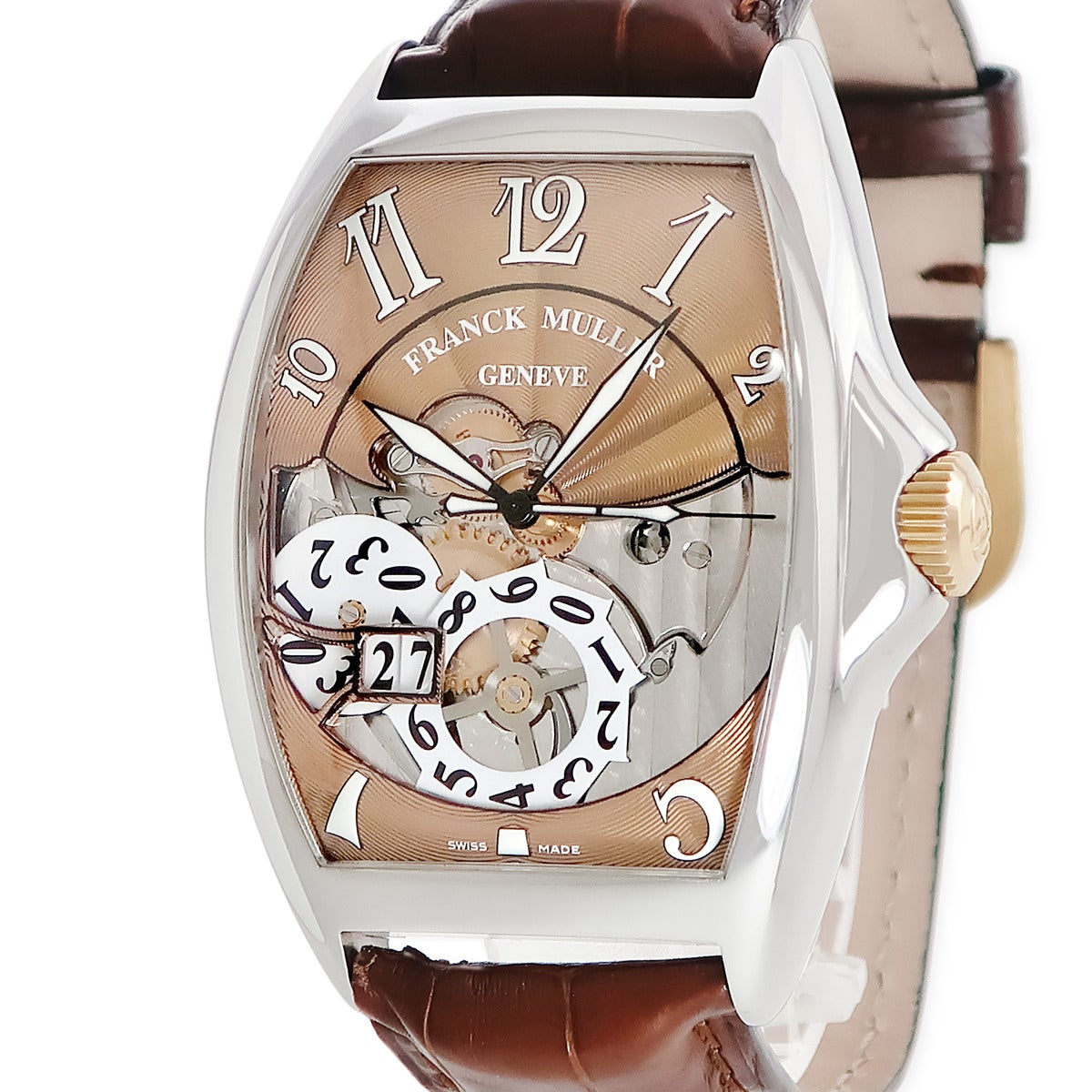 フランクミュラー FRANCK MULLER トノウカーベックス ビッグデイト