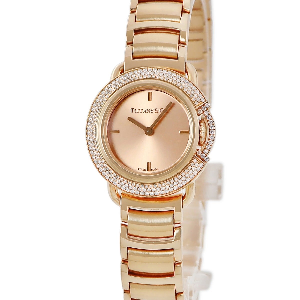 ティファニー Tiffany & Co Tウォッチ 68477441 K18PG無垢 ピンク ティファニー Tiffany & Co Tウォッチ 68477441 K18PG無垢 ピンク