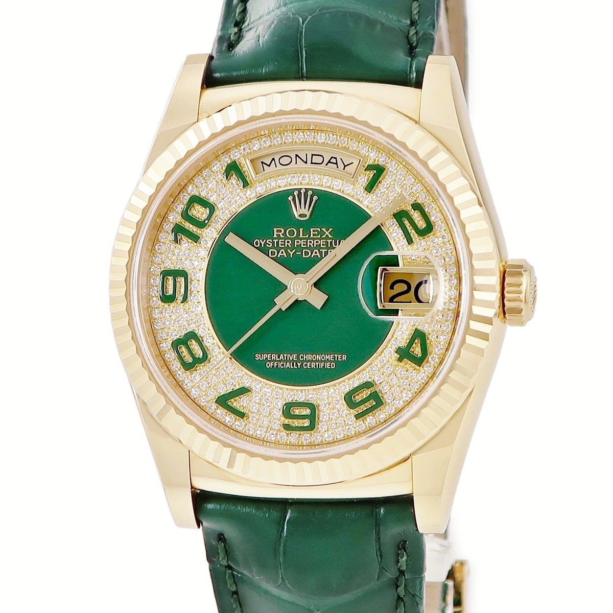 レオ① ロレックス ROLEX デイデイト 36 118138 ランダム番 K18YG無垢 純正
