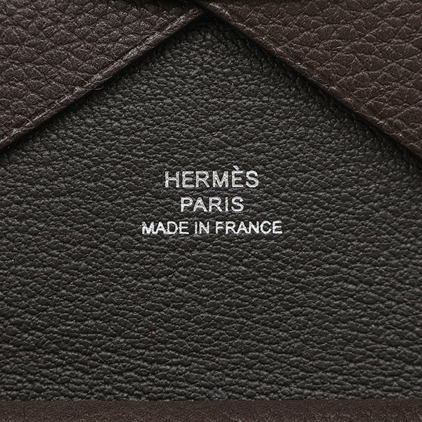 エルメス HERMES カードケース カルヴィ デュオ バレニアフォーブル