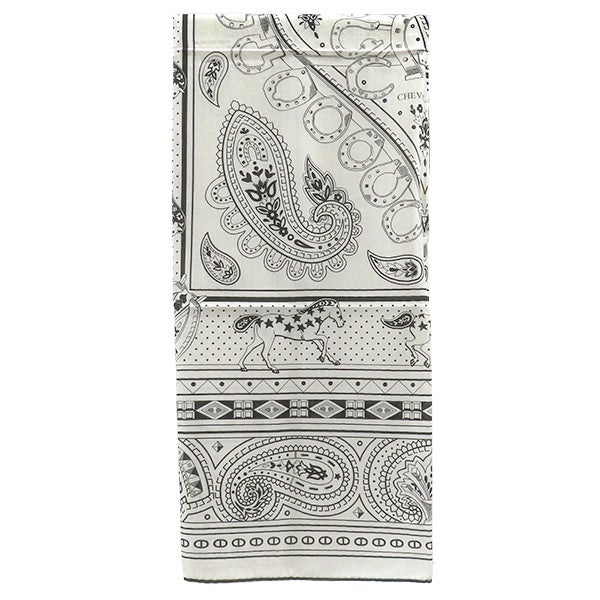 エルメス HERMES ストール カレ140 カレジェアン カシミヤ シルク