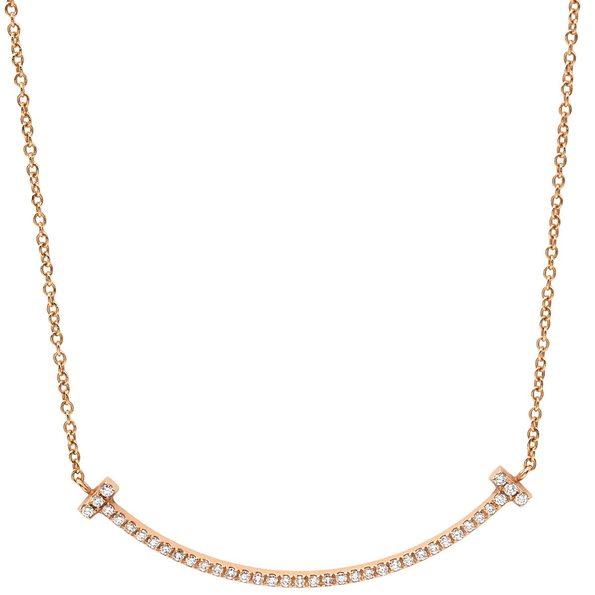ティファニー Tiffany & Co ネックレス T スマイル ペンダント