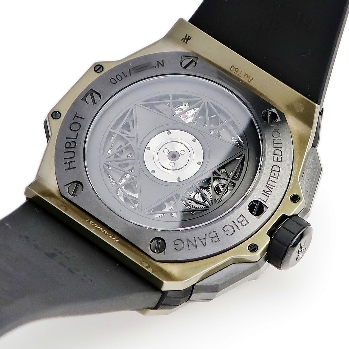ウブロ HUBLOT ビッグバン ウニコ サンブルー II マジックゴールド 418
