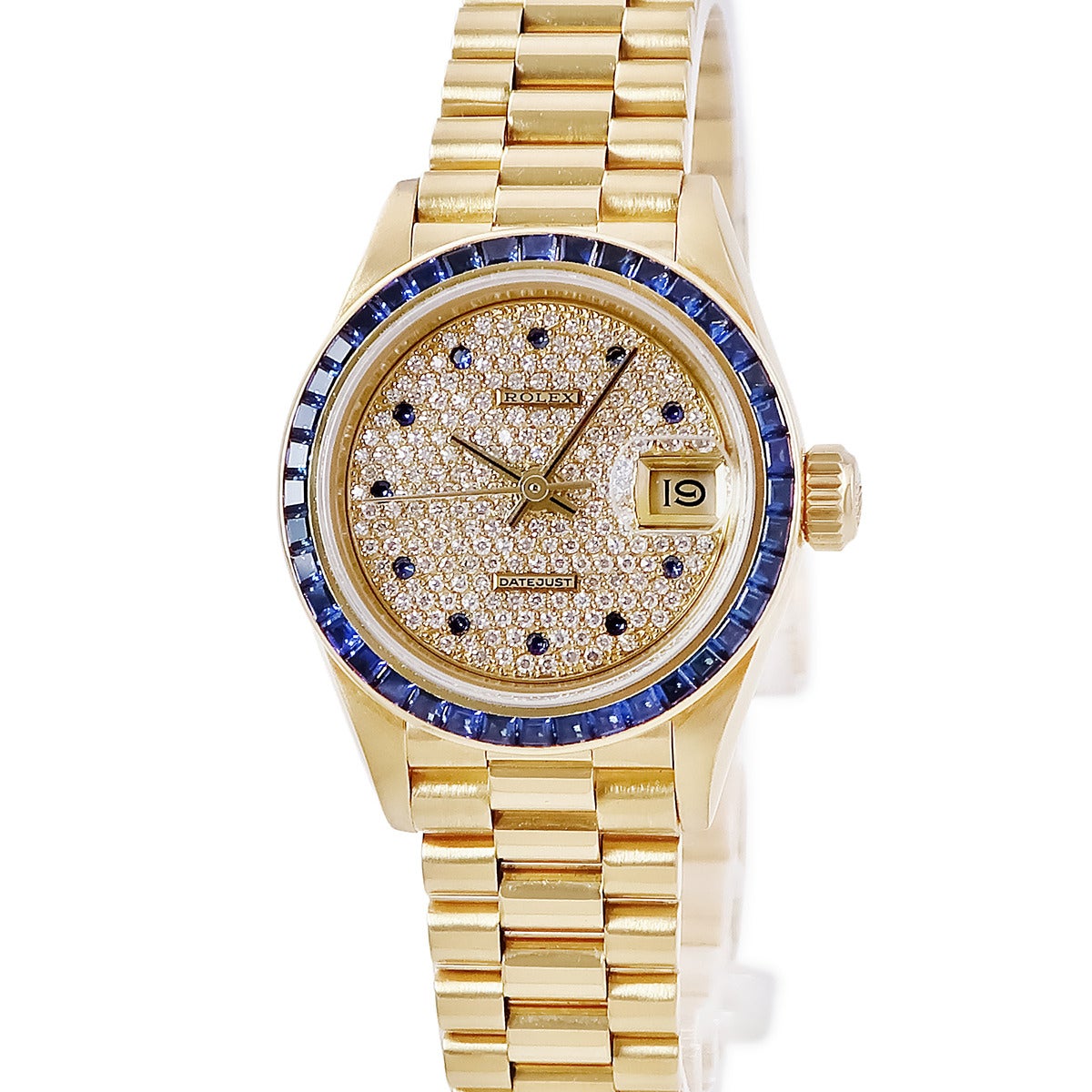 ロレックス ROLEX デイトジャスト 26 69118ZS OH済 93番台 K18YG無垢