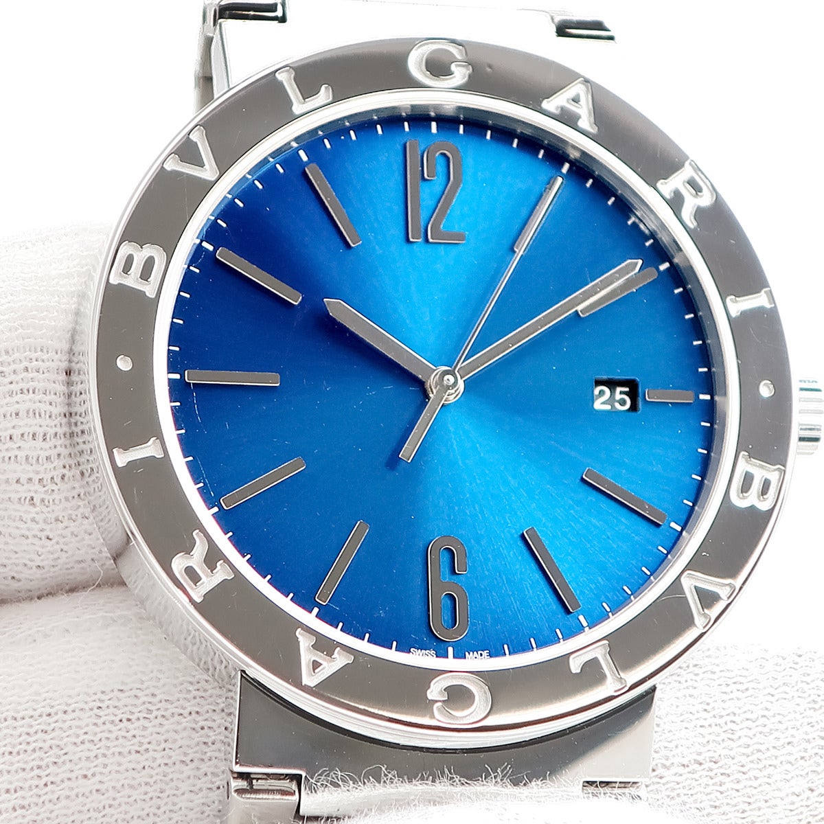 ブルガリ BVLGARI ブルガリブルガリ BB41S 103720 ブルー 青 バー