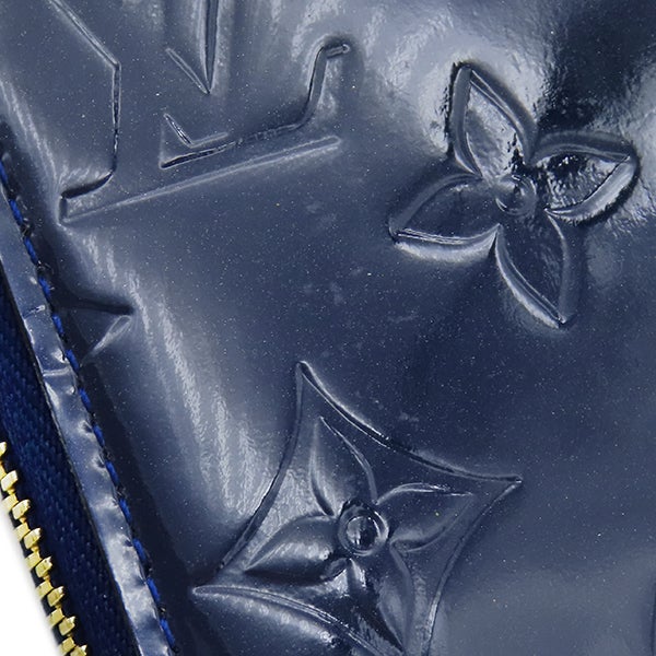ルイヴィトン LOUIS VUITTON 長財布 ジッピー ウォレット モノグラムヴェルニ グランブルー ゴールド金具 青 ラウンドファスナー M90047 CA1163 【箱】【中古】 ルイヴィトン LOUIS VUITTON 長財布 ジッピー ウォレット モノグラム