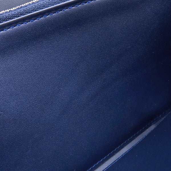 ルイヴィトン LOUIS VUITTON 長財布 ジッピー ウォレット モノグラムヴェルニ グランブルー ゴールド金具 青 ラウンドファスナー M90047 CA1163 【箱】【中古】 LOUIS VUITTON ルイヴィトン ジッピーウォレット ラウンドファスナー長