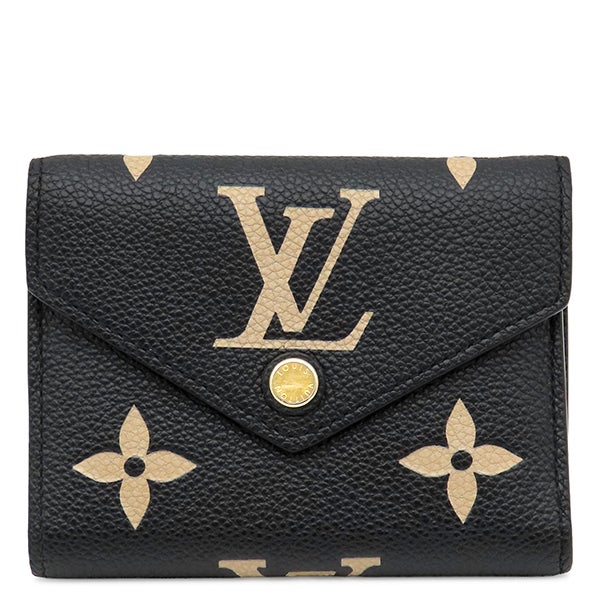 ルイヴィトン LOUIS VUITTON 三つ折り財布 ポルトフォイユカプシーヌ