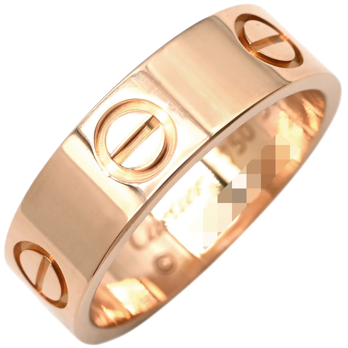 カルティエ Cartier リング 指輪 ラブリング ピンクゴールド #51 カルティエ Cartier リング 指輪 ラブリング ピンクゴールド #51