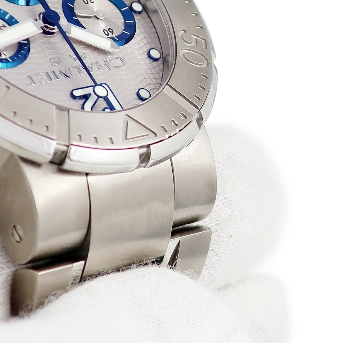 ショーメ CHAUMET クラスワン クロノグラフ XXL W17690-45A シルバー