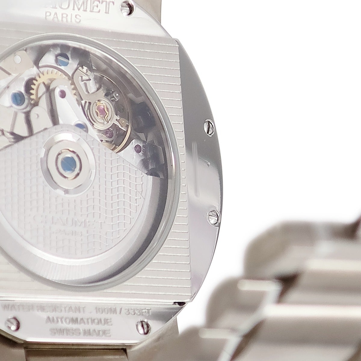 ショーメ CHAUMET クラスワン クロノグラフ XXL W17690-45A シルバー