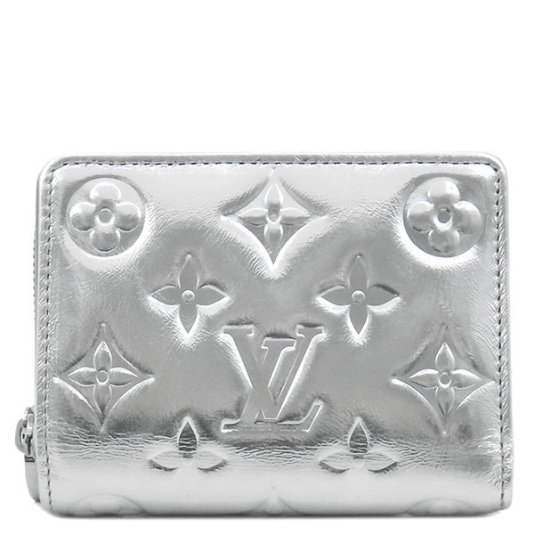 ミュウミュウ MIU MIU 二つ折り財布 ソフティ パデッド マテラッセ レザー ブルー ゴールド金具 水色 ロゴ コンパクト【中古】 MIU MIU - ミュウミュウ MIU MIU 二つ折り財布 ソフティ パデッド