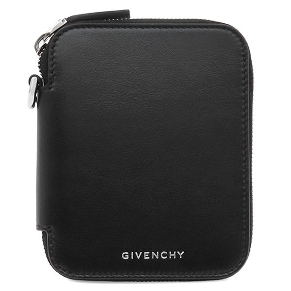 グッチ GUCCI 三つ折り財布 ロゴ ミニ ウォレット レザー ブラック