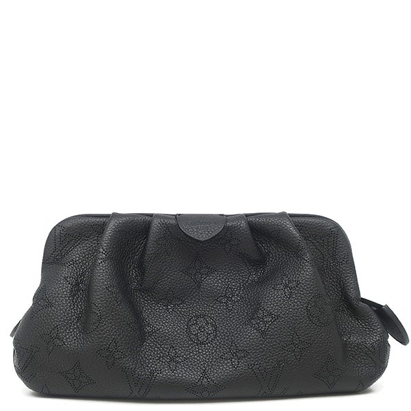 ルイヴィトン LOUIS VUITTON 2WAYバッグ スカラ ミニ モノグラムマヒナ モノグラムマヒナ シルバー金具 ショルダー クラッチ 黒 M80093 TR4290【中古】 ルイヴィトン LOUIS VUITTON 2WAYバッグ スカラ ミニ モノグラムマヒナ