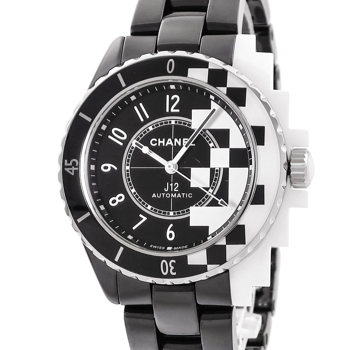 シャネル CHANEL J12 ウォンテッド ドゥ シャネル H7418 ブラック 数量