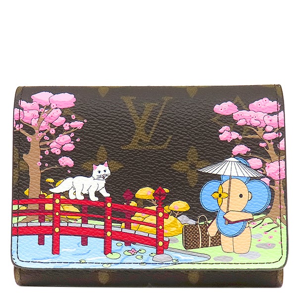 ルイヴィトン LOUIS VUITTON 三つ折り財布 ポルトフォイユ