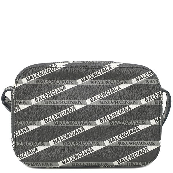 BALENCIAGA バレンシアガ ショルダーバッグ エブリデイ カメラバッグ 肩掛け 斜め掛け 犬 猫 552370 レザー    ブラック 黒 シルバー金具 レディース【中古品】 BALENCIAGA（バレンシアガ） 中古 斜め掛け ショルダーバッグ