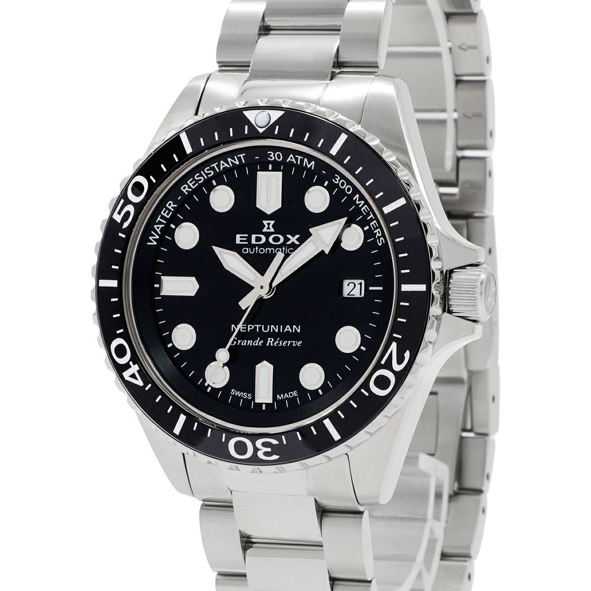 エドックス ネプチュニアン グランデ メンズ 80801-3NM-NIN |腕時計