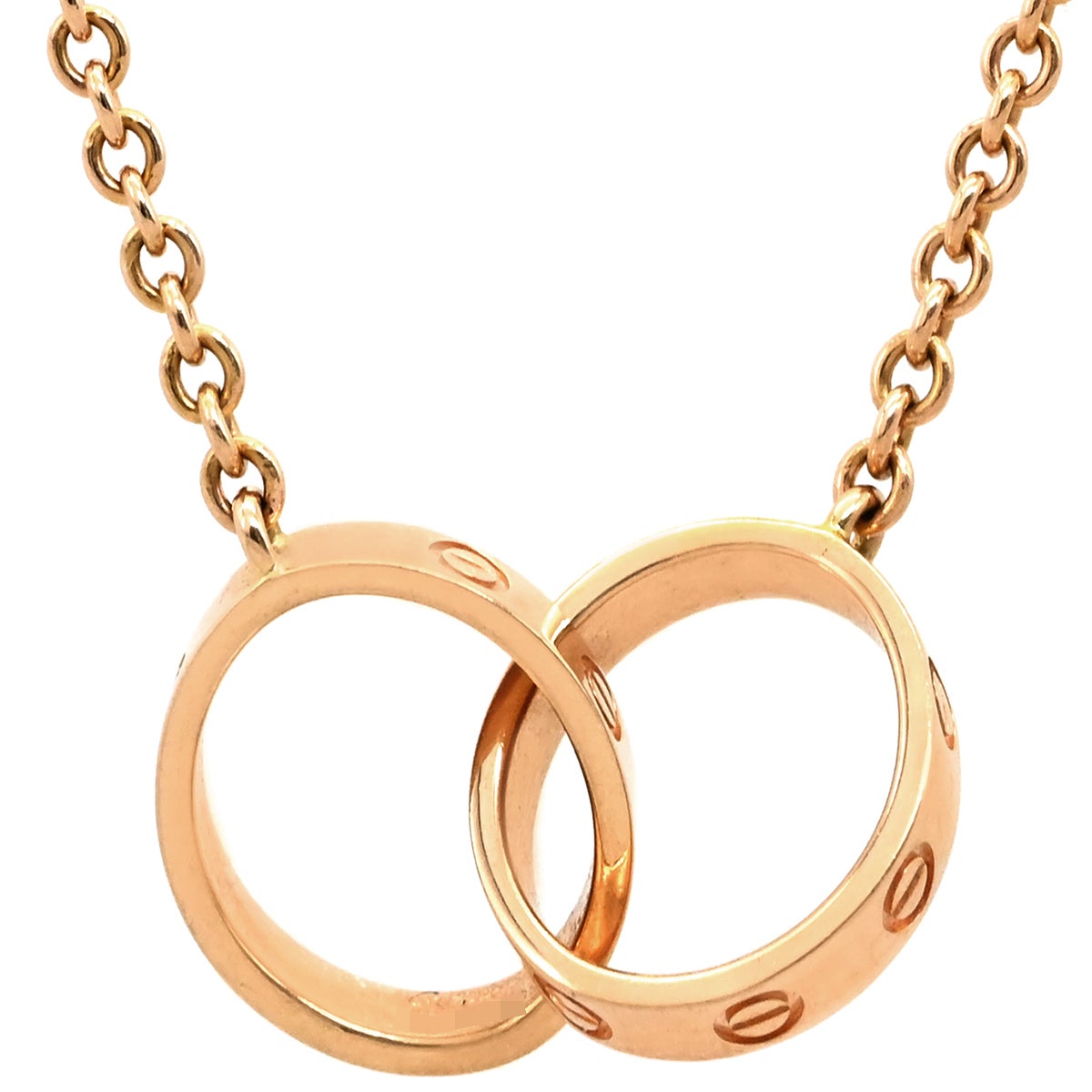 カルティエ Cartier ネックレス ベビー ラブ ピンクゴールド Love